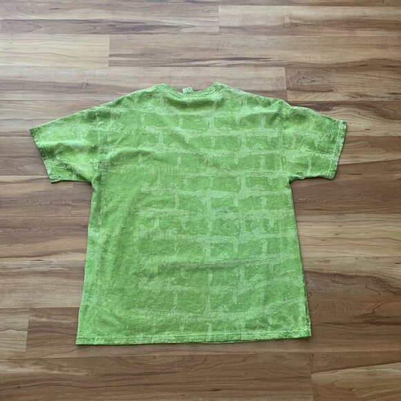 Tweety Bird Looney Tunes 90s T-shirt Acid Wash Green Men's XL Made USA - Picture 6 of 10